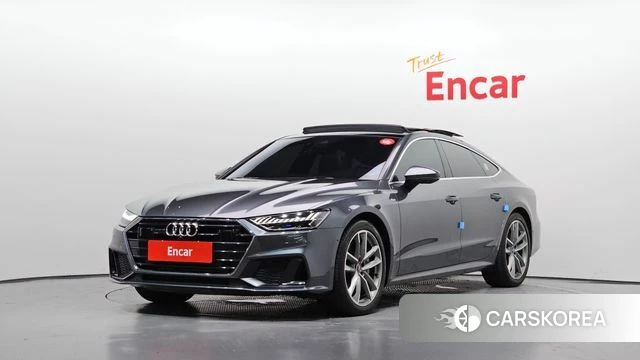 Audi A7 (4K) 2021 Серый из Кореи