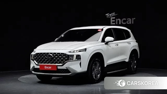 Hyundai The New Santa Fe 2021 Белый из Кореи