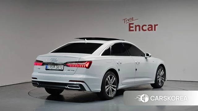 Audi A6 (C8) 2023 Белый из Кореи