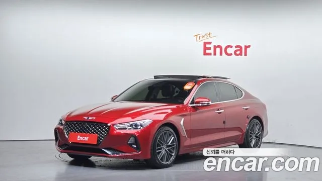 Genesis G70 2018 Красный из Кореи