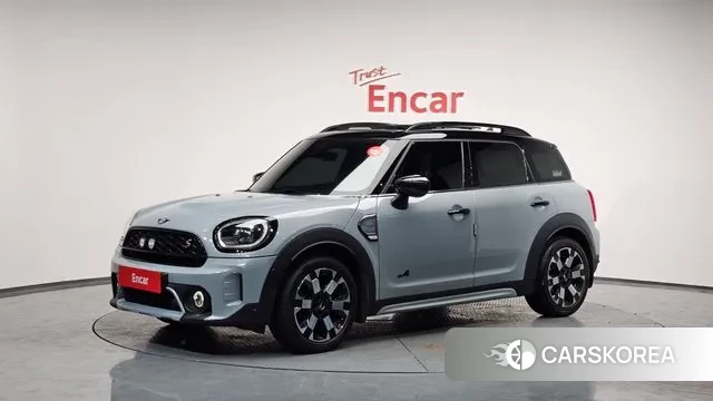 Mini Cooper S Countryman 2022 Небесно-голубой из Кореи