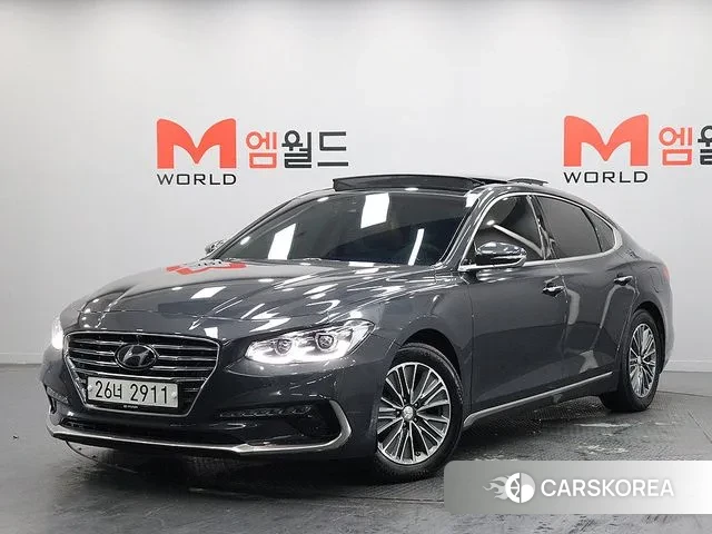 Hyundai Grandeur IG Hybrid 2018 Серый из Кореи