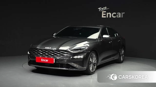 Kia K8 Hybrid 2024 Серый из Кореи