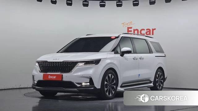 Kia Carnival 4th generation 2023 Белый из Кореи