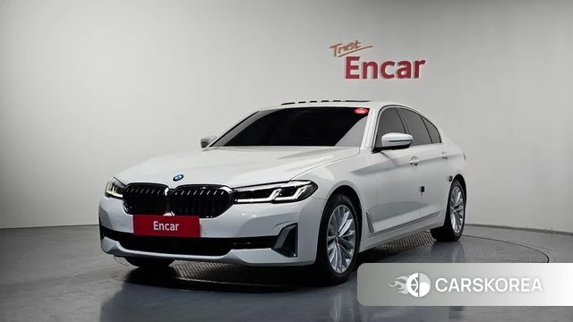 BMW 5 Series (G30) 2021 Белый из Кореи