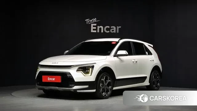 Kia Di Ol Nu Niro 2022 Белый из Кореи