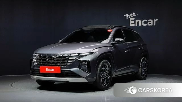 Hyundai Tucson Hybrid (NX4) 2021 Серый из Кореи