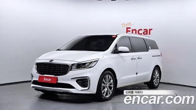 Kia The New Carnival 2020 Белый из Кореи