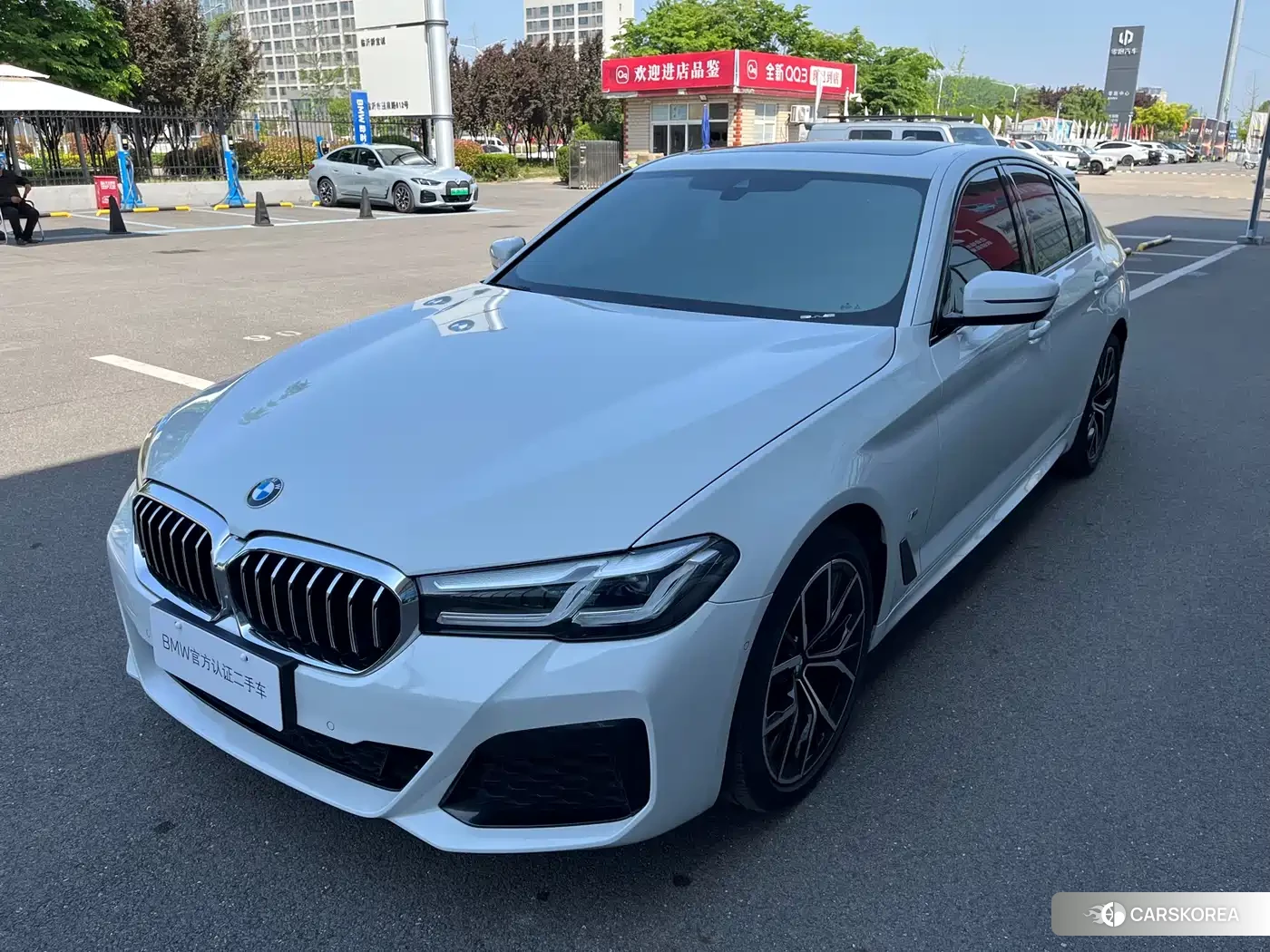 BMW 5 series 2023 Белый из Китая