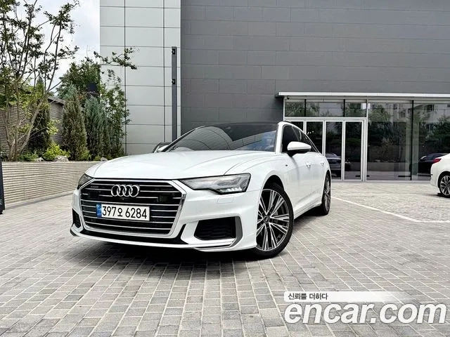 Audi A6 (C8) 2023 Белый из Кореи