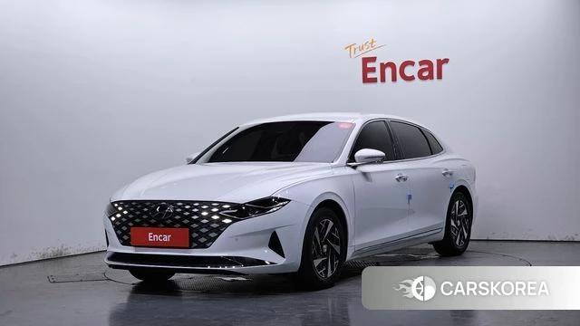 Hyundai The New Grandeur IG Hybrid 2020 Белый из Кореи