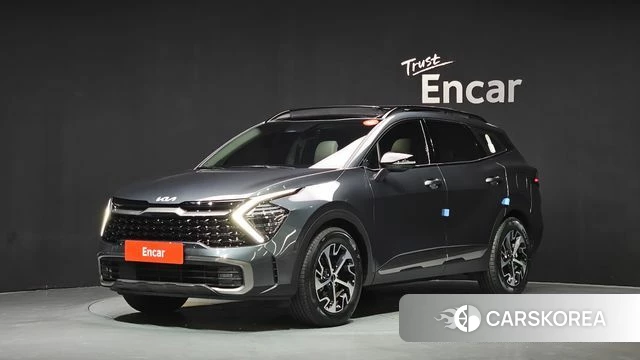Kia Sportage 5th Generation Hybrid 2024 Серый из Кореи