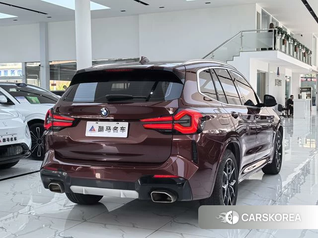 BMW X3 2021 Красный из Китая