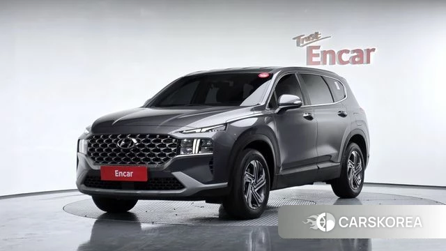 Hyundai The New Santa Fe 2022 Серый из Кореи