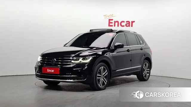 Volkswagen Tiguan second Generation 2022 Черный из Кореи