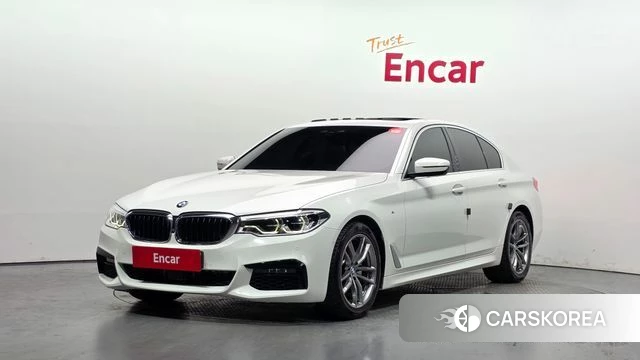 BMW 5 Series (G30) 2019 Белый из Кореи