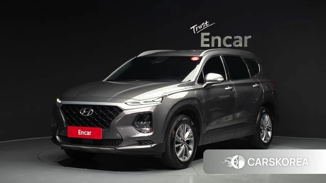 Hyundai Santa Fe TM 2019 Серый из Кореи