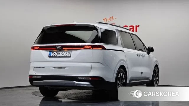 Kia Carnival 4th generation 2020 Белый из Кореи