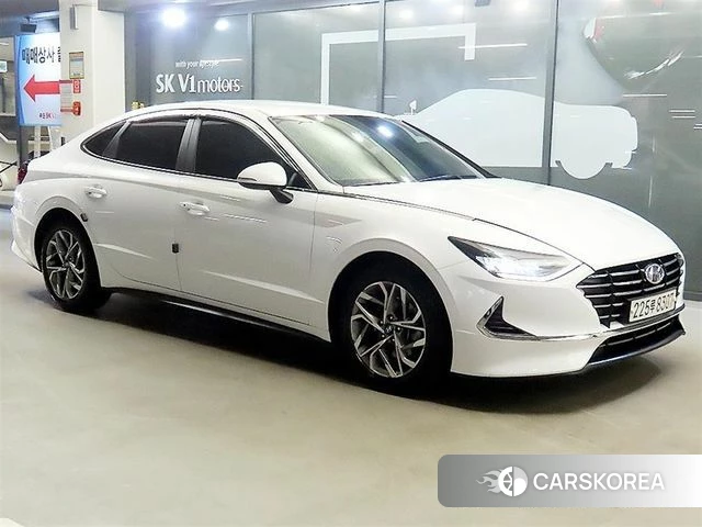 Hyundai Sonata (DN8) 2021 Белый из Кореи