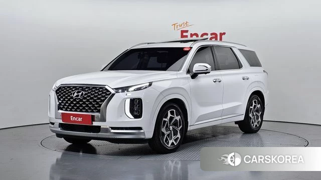 Hyundai Palisade 2021 Белый из Кореи