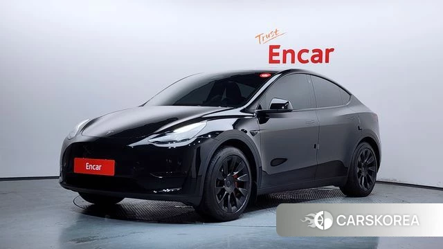 Tesla Model Y 2023 Черный из Кореи