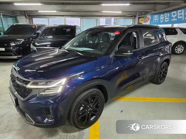 Kia The New Seltos 2023 Синий из Кореи