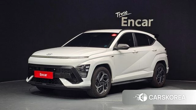 Hyundai Kona Hybrid (SX2) 2023 Белый из Кореи