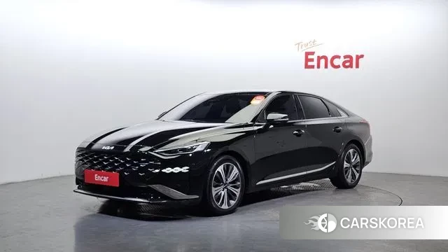 Kia K8 Hybrid 2021 Черный из Кореи