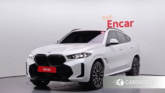 BMW X6 (G06) 2023 Белый из Кореи