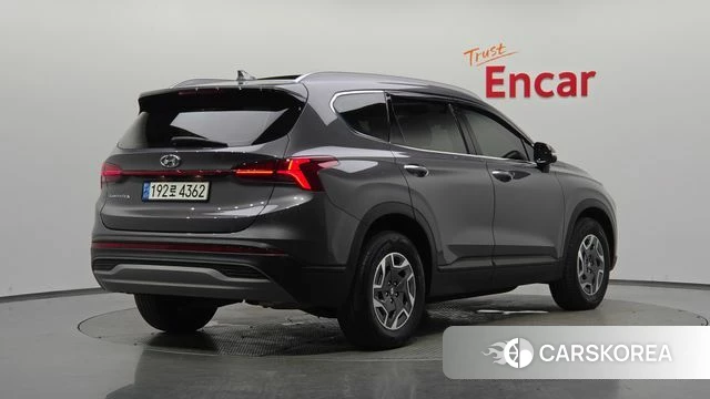 Hyundai The New Santa Fe 2022 Серый из Кореи