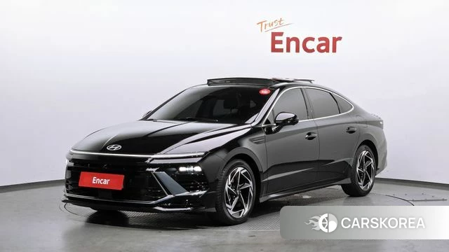 Hyundai Sonata D Edge (DN8) 2024 Черный из Кореи
