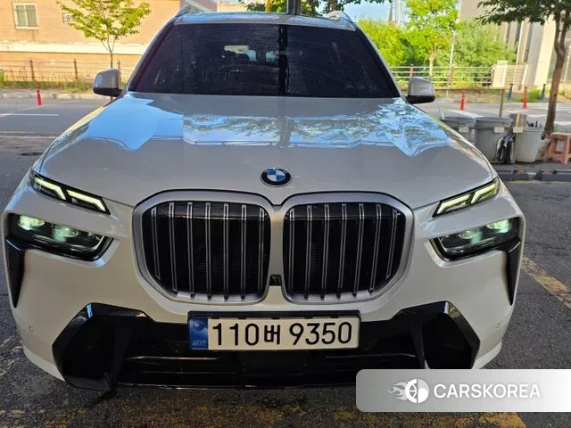 BMW X7 (G07) 2023 Белый из Кореи