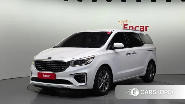 Kia The New Carnival 2018 Белый из Кореи