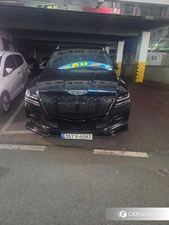 Genesis GV80 2020 Черный из Кореи