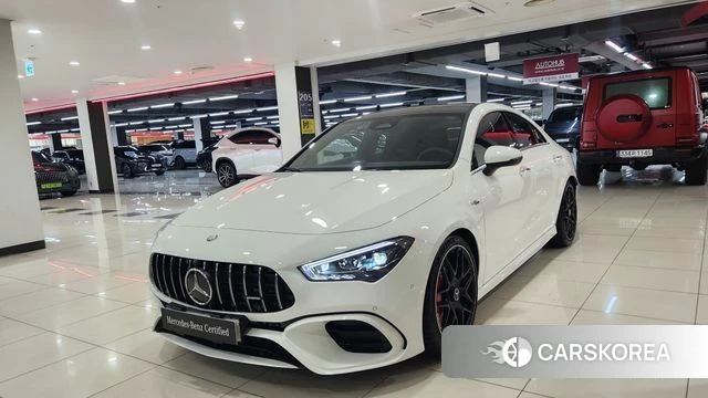 Mercedes-Benz CLA-Class C118 2025 Белый из Кореи