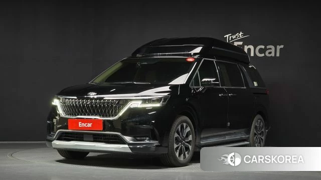 Kia Carnival 4th generation 2021 Черный из Кореи