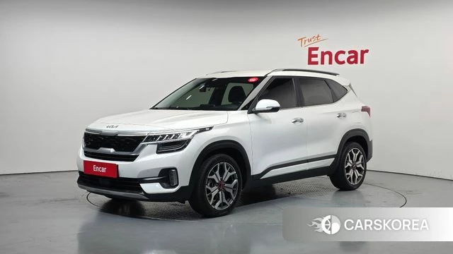 Kia Seltos 2022 Белый из Кореи