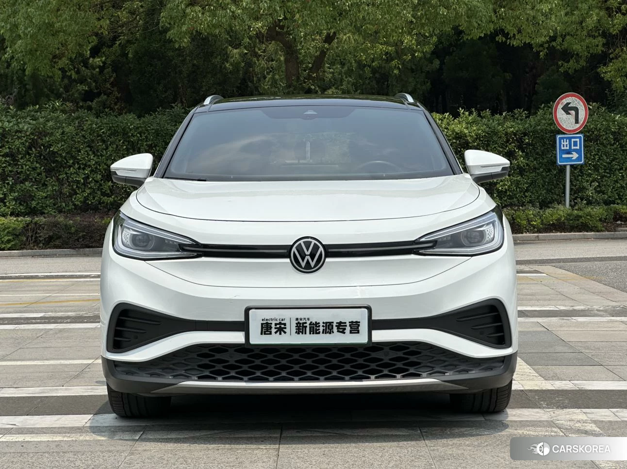 Volkswagen ID.4 X 2024 Белый из Китая
