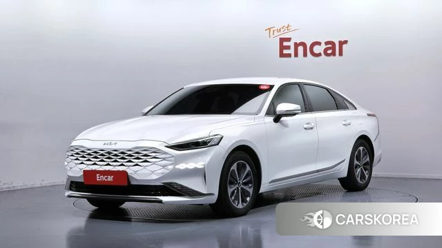 Kia K8 Hybrid 2021 Белый из Кореи