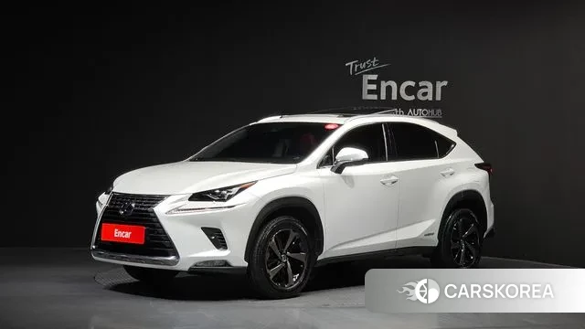 Lexus NX300h 2021 Белый из Кореи