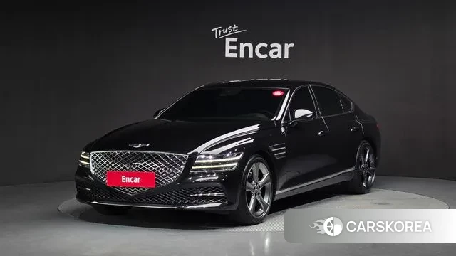 Genesis G80 (RG3) 2020 Черный из Кореи