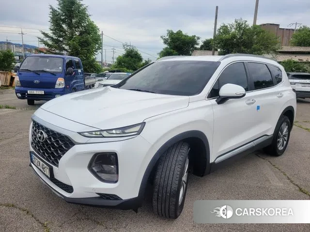 Hyundai Santa Fe TM 2020 Белый из Кореи