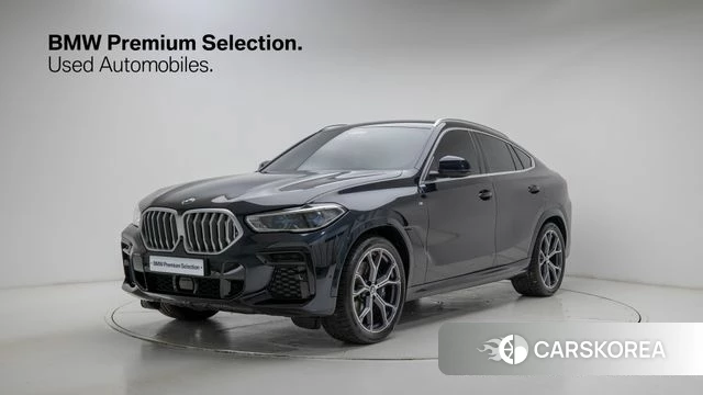 BMW X6 (G06) 2023 Черный из Кореи