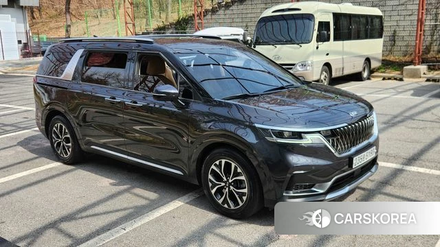 Kia Carnival 4th generation 2020 Серый из Кореи