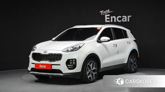 Kia Sportage 4th Generation 2018 Белый из Кореи