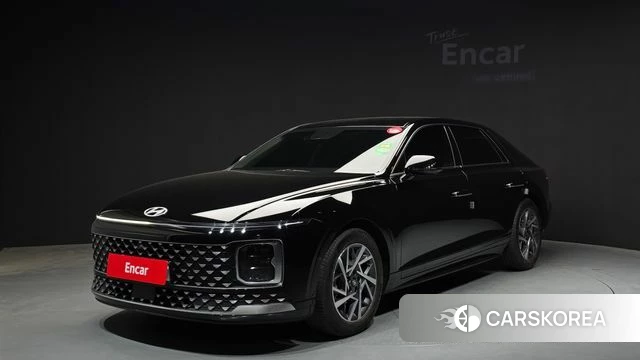Hyundai Grandeur Hybrid (GN7) 2023 Черный из Кореи