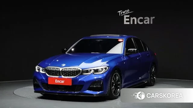 BMW 3 Series (G20) 2020 Синий из Кореи