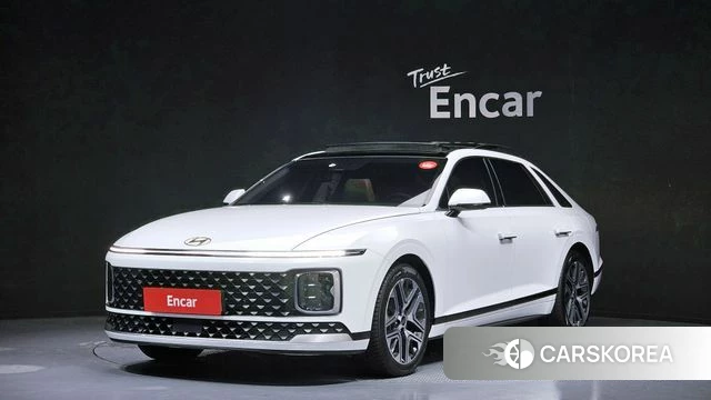Hyundai Grandeur (GN7) 2024 Белый из Кореи
