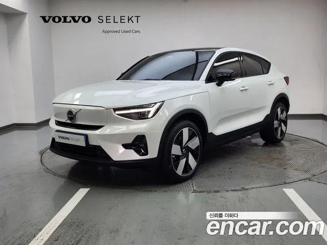 Volvo C40 Richards 2024 Белый из Кореи