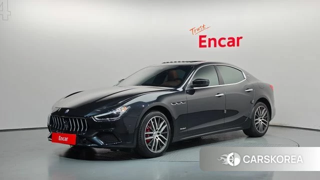 Maserati Ghibli 2019 Черный из Кореи